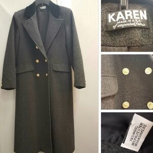 KAREN Millitary long coat ❄